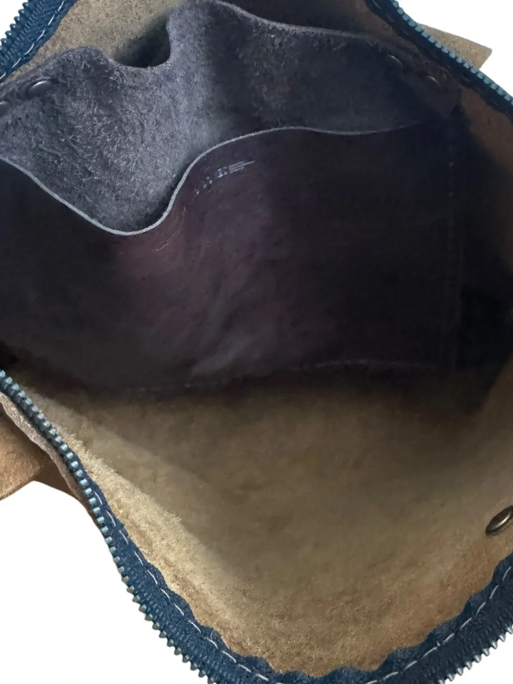 Hawks and Doves SHORT BROWN PORTER Leather Tote in Dark Brown